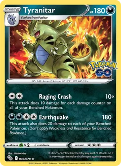 Kaart Tyranitar