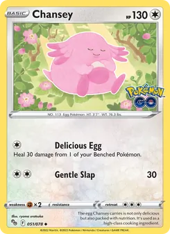 Kaart Chansey