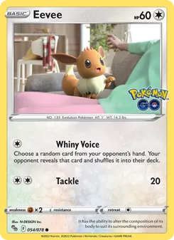 Kaart Eevee