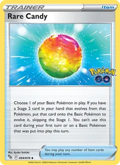 Kaart Rare Candy