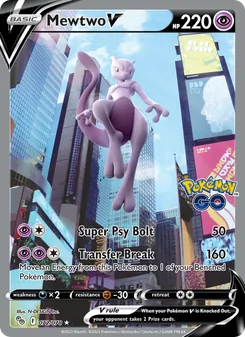 Kaart Mewtwo V