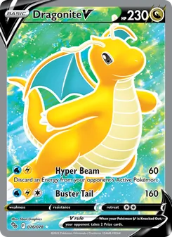 Kaart Dragonite V