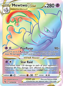 Kaart Mewtwo VSTAR