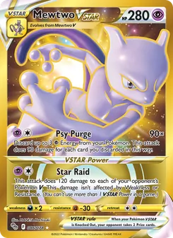 Kaart Mewtwo VSTAR