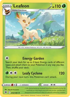Kaart Leafeon