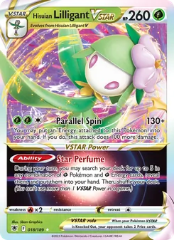 Kaart Hisuian Lilligant VSTAR