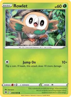Kaart Rowlet