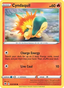 Kaart Cyndaquil