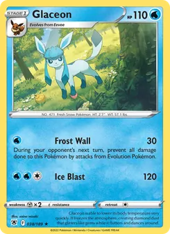 Kaart Glaceon