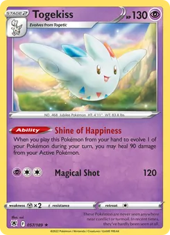 Kaart Togekiss