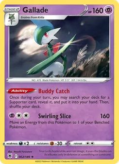 Kaart Gallade