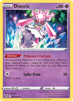Kaart Diancie