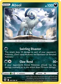 Kaart Absol