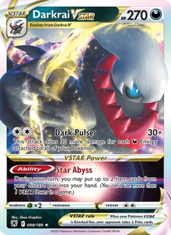 Kaart Darkrai VSTAR