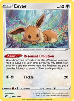 Kaart Eevee