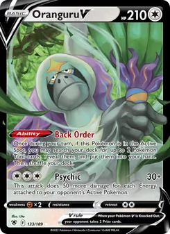 Kaart Oranguru V