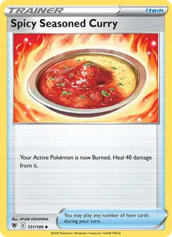 Kaart Spicy Seasoned Curry