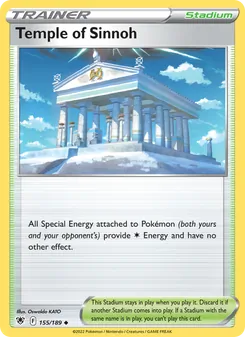 Kaart Temple of Sinnoh