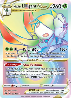 Kaart Hisuian Lilligant VSTAR
