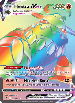 Kaart Heatran VMAX