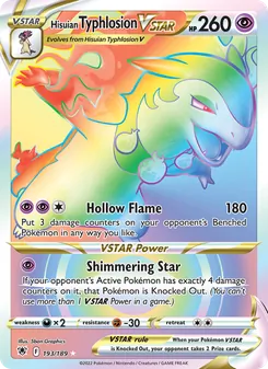 Kaart Hisuian Typhlosion VSTAR