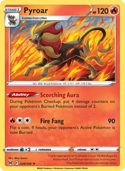 Kaart Pyroar
