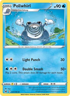 Kaart Poliwhirl