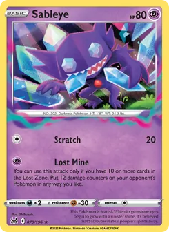 Kaart Sableye