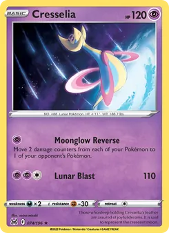 Kaart Cresselia