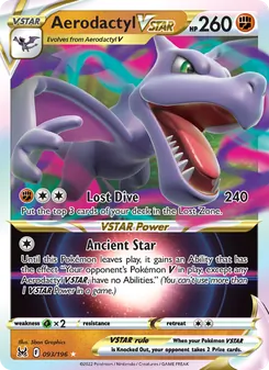 Kaart Aerodactyl VSTAR