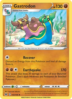 Kaart Gastrodon