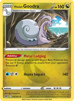 Kaart Hisuian Goodra