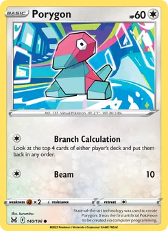 Kaart Porygon