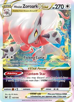 Kaart Hisuian Zoroark VSTAR