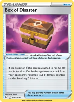 Kaart Box of Disaster