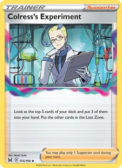 Kaart Colress's Experiment