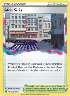 Kaart Lost City