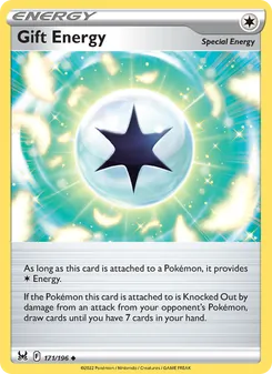 Kaart Gift Energy