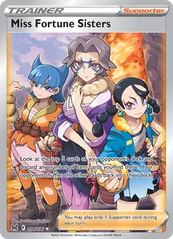 Kaart Miss Fortune Sisters