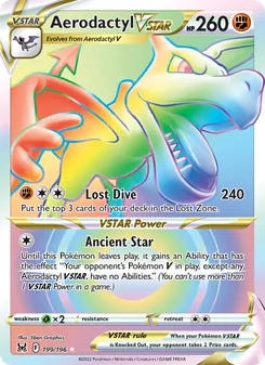 Kaart Aerodactyl VSTAR
