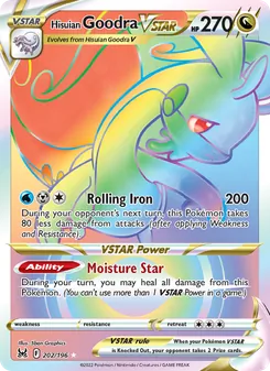 Kaart Hisuian Goodra VSTAR