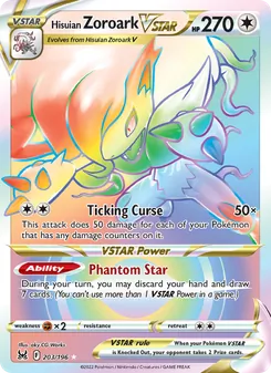 Kaart Hisuian Zoroark VSTAR