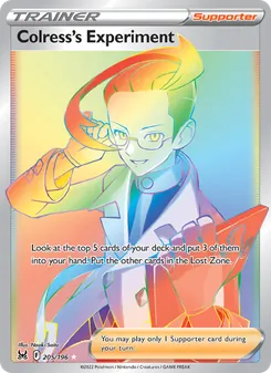 Kaart Colress's Experiment