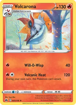 Kaart Volcarona