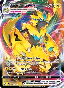 Kaart Zeraora VMAX