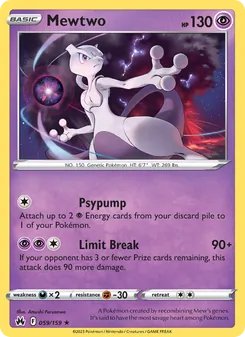 Kaart Mewtwo