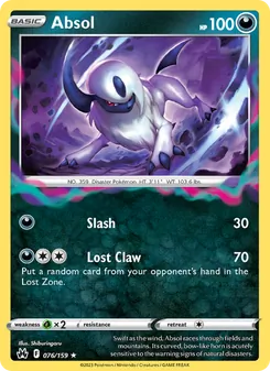 Kaart Absol