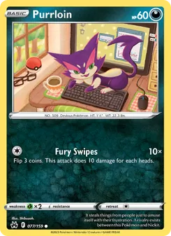 Kaart Purrloin
