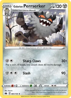 Kaart Galarian Perrserker