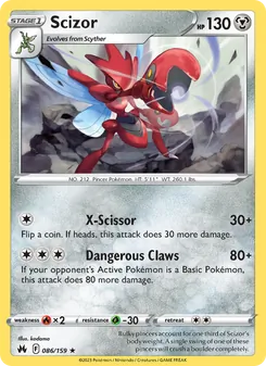Kaart Scizor